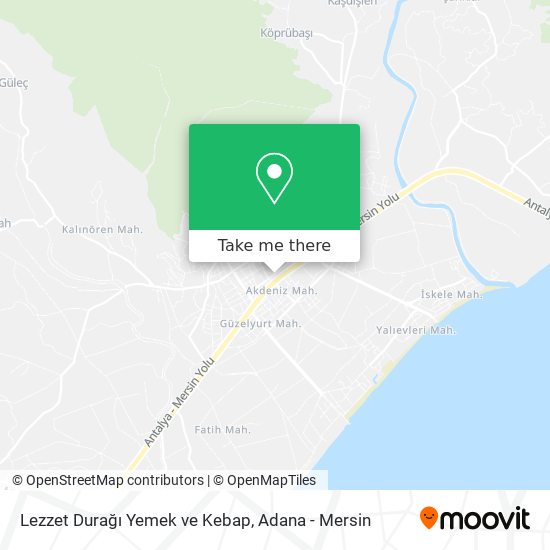 Lezzet Durağı Yemek ve Kebap map