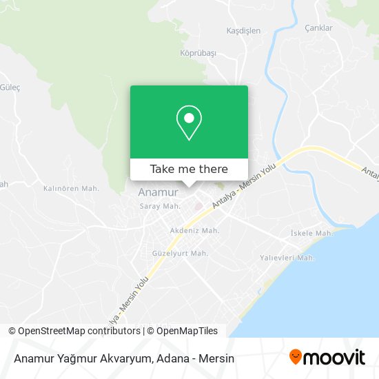 Anamur Yağmur Akvaryum map