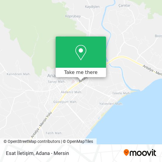 Esat İletişim map