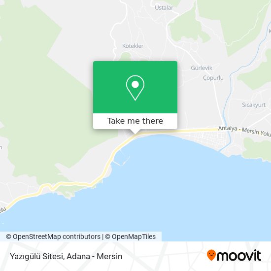 Yazıgülü Sitesi map