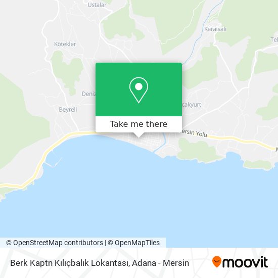 Berk Kaptn Kılıçbalık Lokantası map