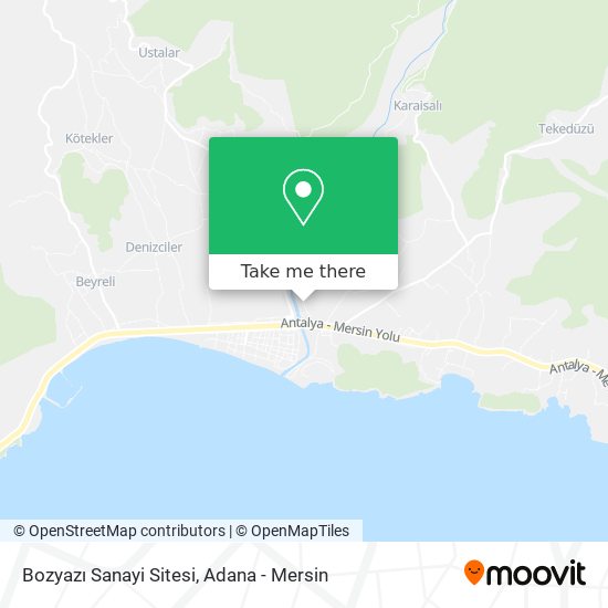 Bozyazı Sanayi Sitesi map