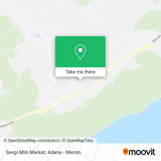 Sevgi Mini Market map