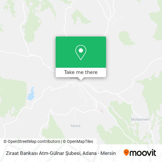 Ziraat Bankası Atm-Gülnar Şubesi map