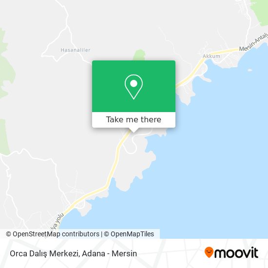 Orca Dalış Merkezi map