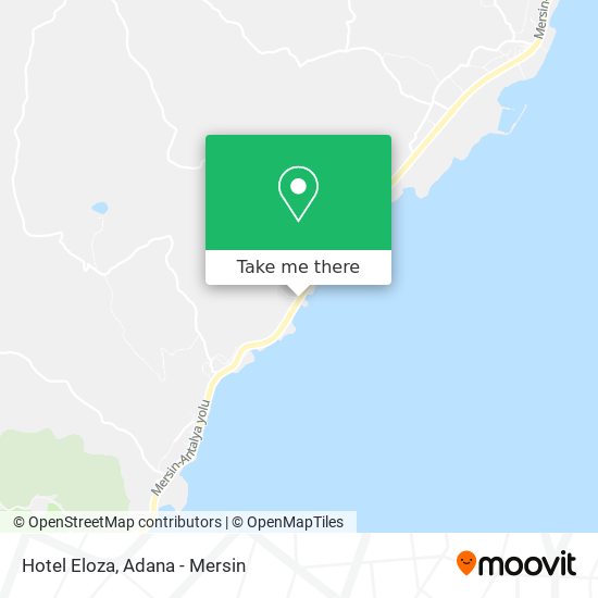 Hotel Eloza map