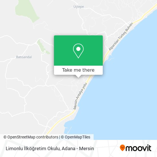 Limonlu İlköğretim Okulu map