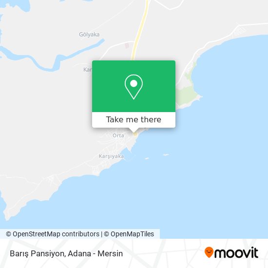 Barış Pansiyon map