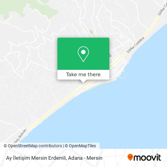 Ay İletişim Mersin Erdemli map