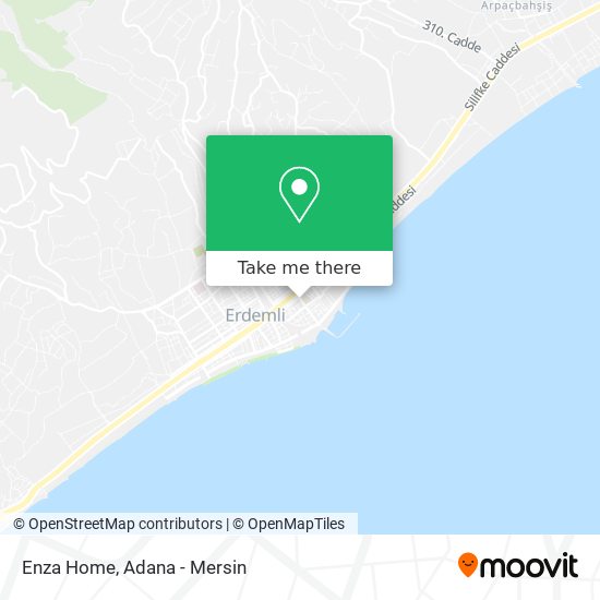 Enza Home map