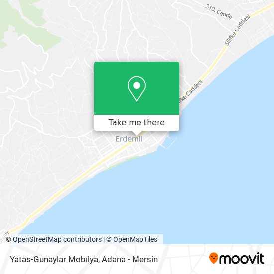 Yatas-Gunaylar Mobılya map