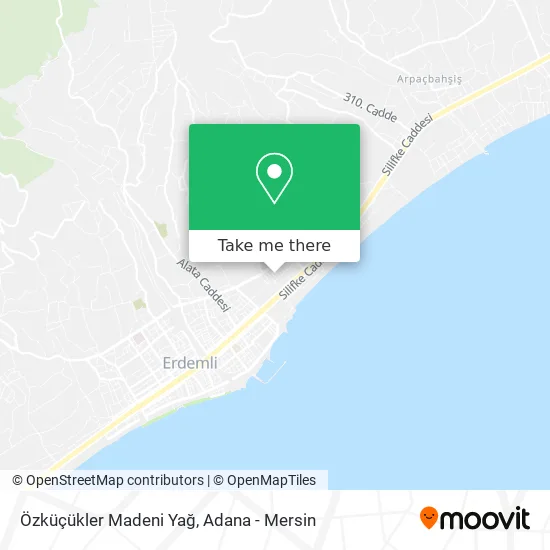 Özküçükler Madeni Yağ map