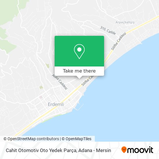 Cahit Otomotiv Oto Yedek Parça map