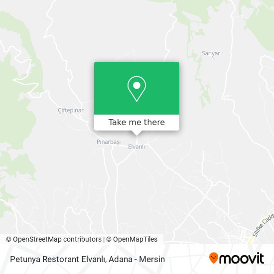 Petunya Restorant Elvanlı map