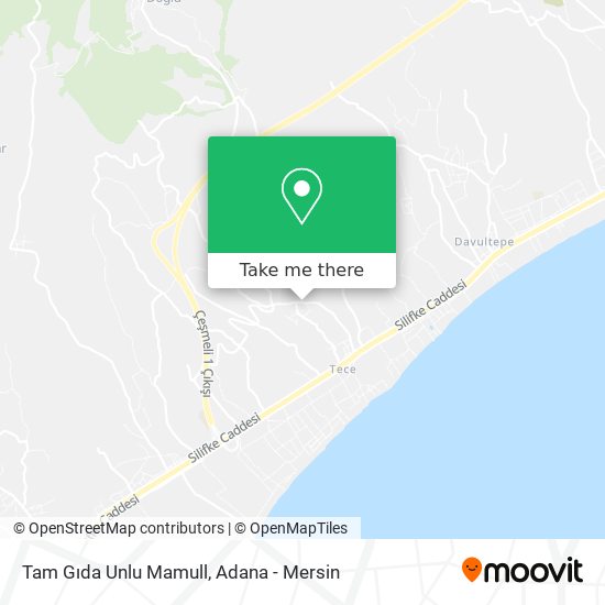 Tam Gıda Unlu Mamull map
