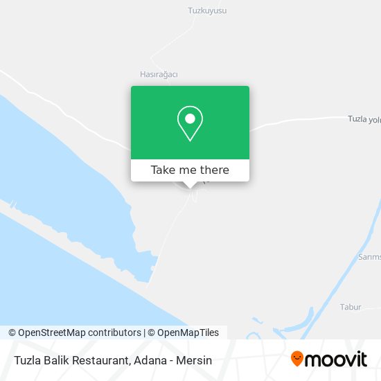 Tuzla Balik Restaurant map