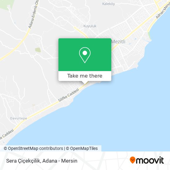 Sera Çiçekçilik map