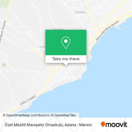 Özel Mezitli Mavişehir Ortaokulu map