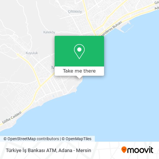 Türkiye İş Bankası ATM map