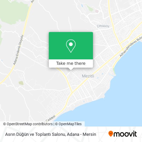 Asrın Düğün ve Toplantı Salonu map
