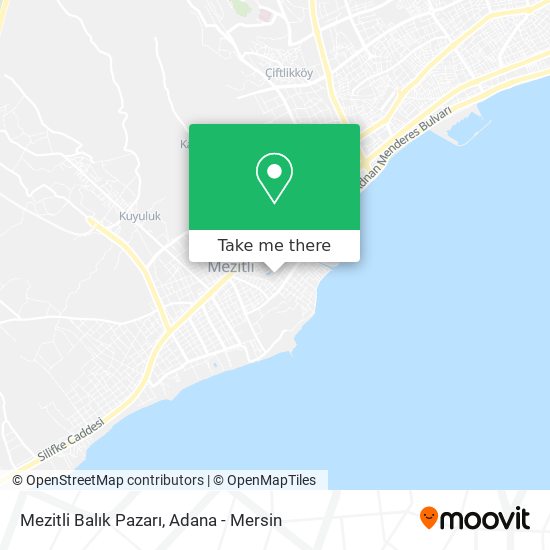 Mezitli Balık Pazarı map