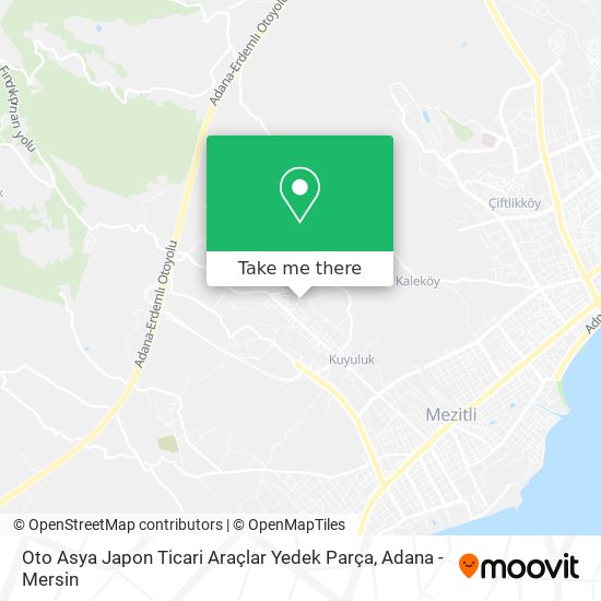Oto Asya Japon Ticari Araçlar Yedek Parça map