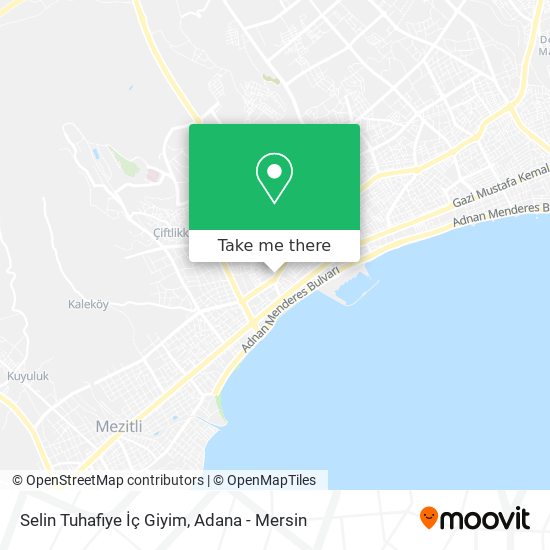 Selin Tuhafiye İç Giyim map