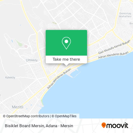 Bisiklet Board Mersin map