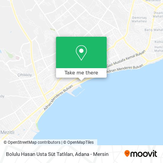 Bolulu Hasan Usta Süt Tatlıları map