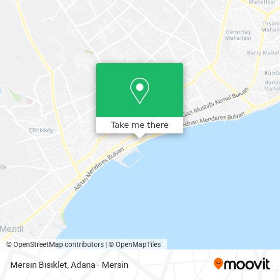 Mersın Bısıklet map