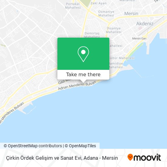 Çirkin Ördek Gelişim ve Sanat Evi map