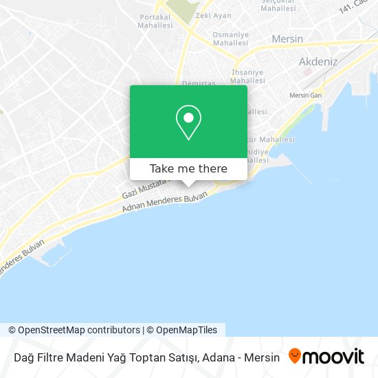 Dağ Filtre Madeni Yağ Toptan Satışı map