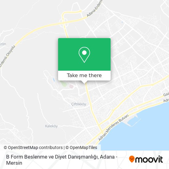 B Form Beslenme ve Diyet Danışmanlığı map