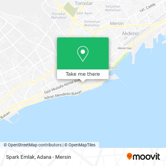 Spark Emlak map