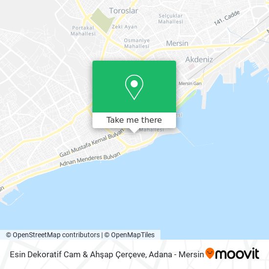 Esin Dekoratif Cam & Ahşap Çerçeve map