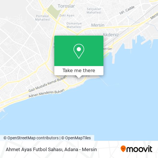 Ahmet Ayas Futbol Sahası map