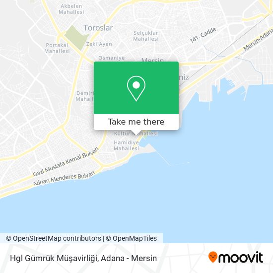 Hgl Gümrük Müşavirliği map