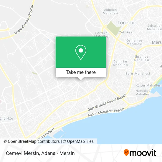 Cemevi Mersin map