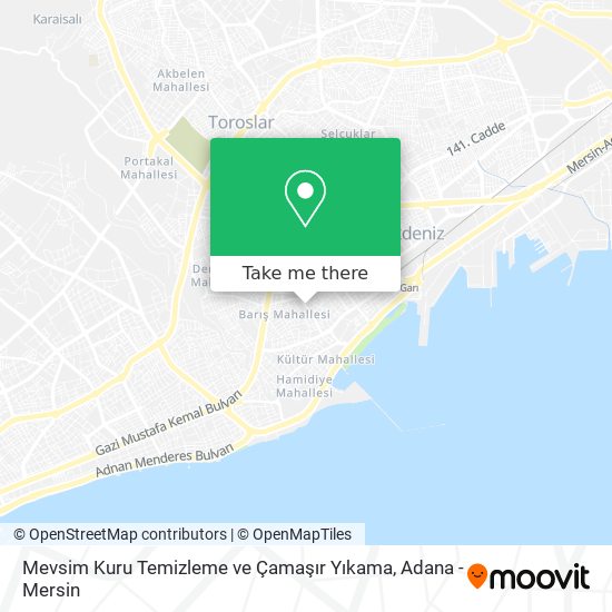 Mevsim Kuru Temizleme ve Çamaşır Yıkama map
