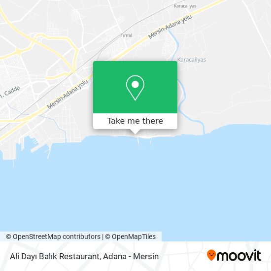 Ali Dayı Balık Restaurant map