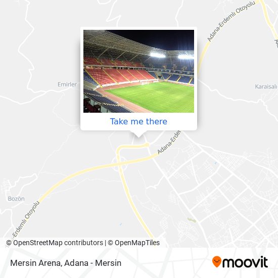 Mersin Arena map