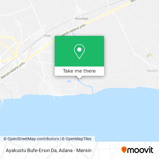 Ayakustu Bufe-Ersın Da map