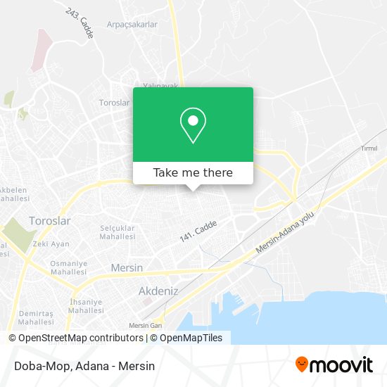 Doba-Mop map