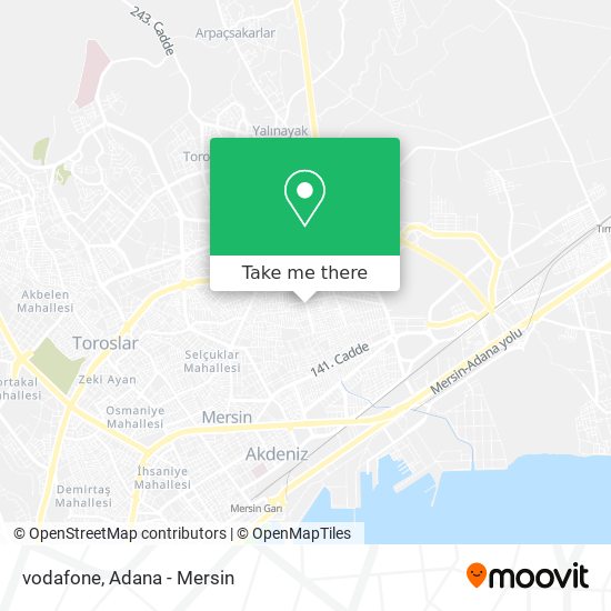 vodafone map