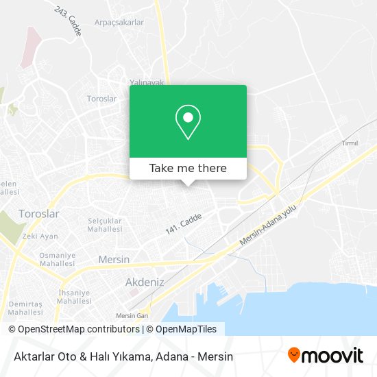 Aktarlar Oto & Halı Yıkama map