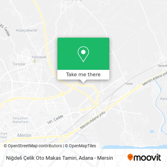 Niğdeli Çelik Oto Makas Tamiri map