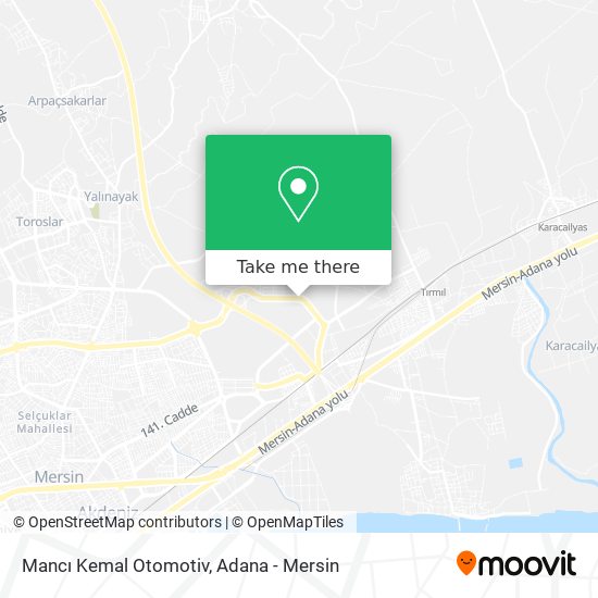 Mancı Kemal Otomotiv map