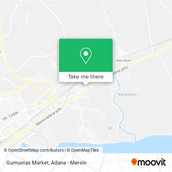 Gumustas Market map