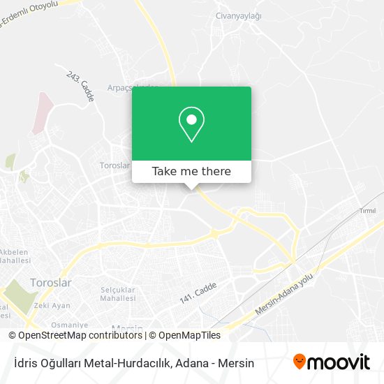 İdris Oğulları Metal-Hurdacılık map