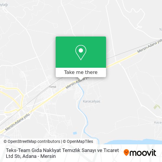 Teks-Team Gıda Naklıyat Temızlık Sanayı ve Tıcaret Ltd Stı map